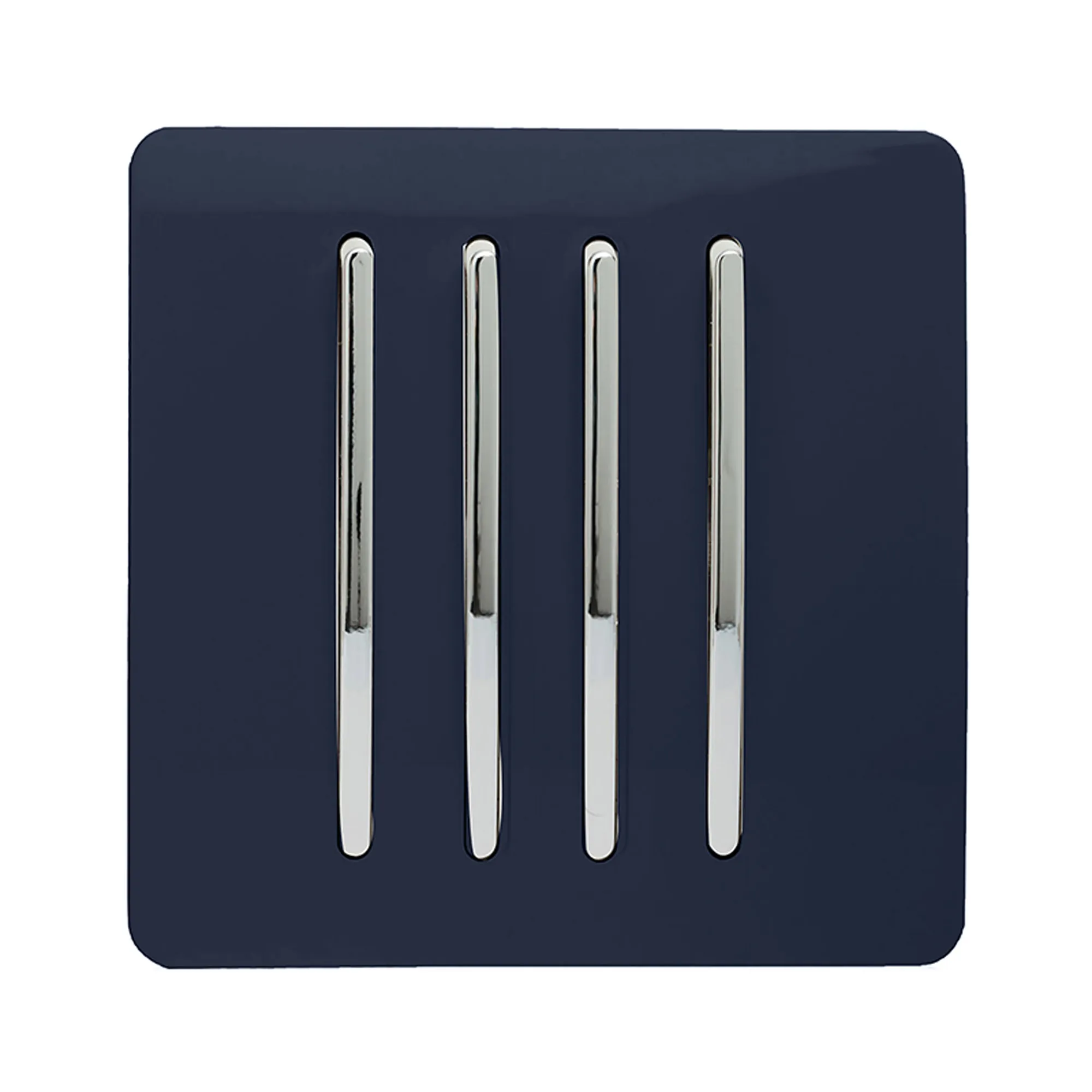 ART-SS8NV  4 Gang 2 Way 10 Amp Rocker Navy Blue